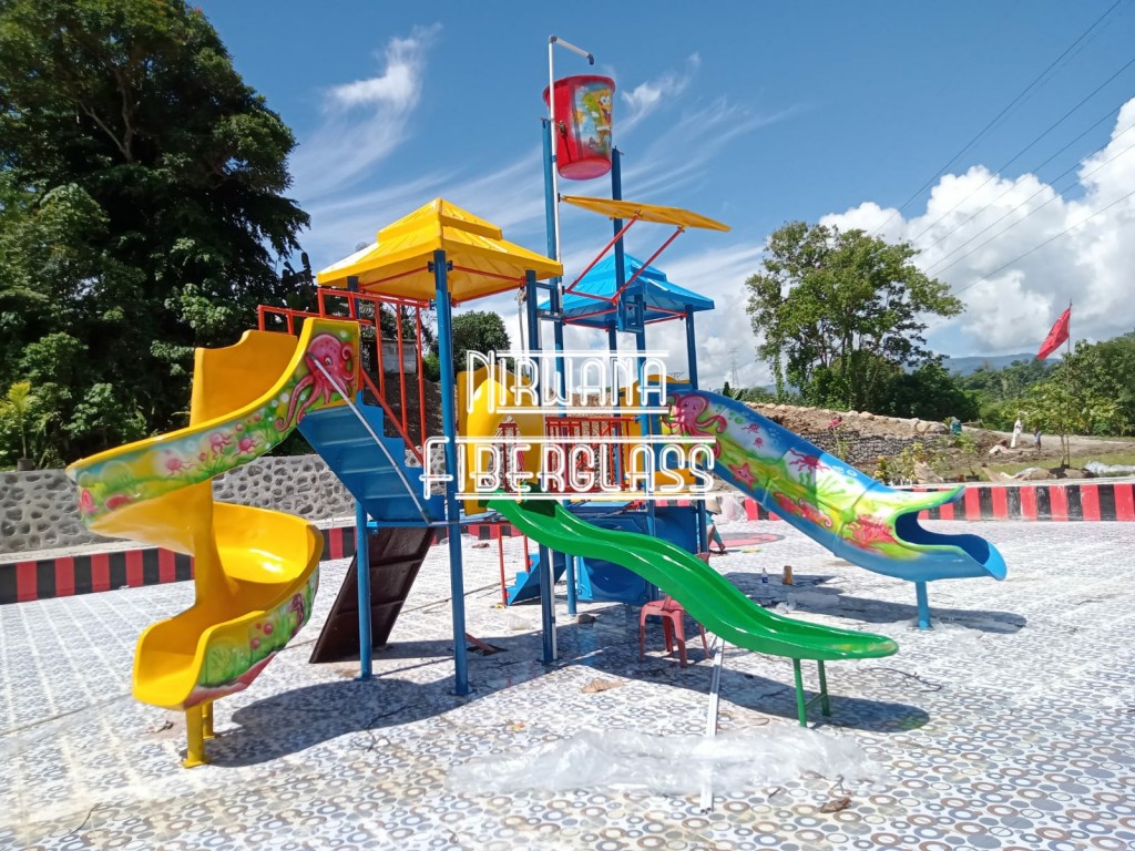 Design waterplay untuk kolam renang anak Jakarta